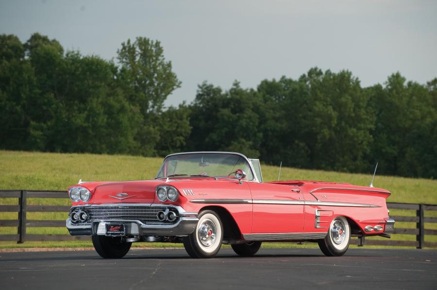  Chevrolet Impala 283 Ramjet Convertible 1958 года  (фото 1 из 10)